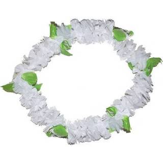 Bloemenslinger wit active Mooie Hawaii bloemen slinger in de kleur 8712364604948