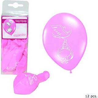 👉 Geboorte ballon roze active Mooie ballonnen met opdruk 8712364842661