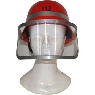 👉 Active Mooie bandweerhelm met klep volwassenen 8712364522914