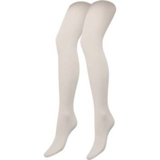 👉 Panty's wit XL crème Iris panty - 60 Denier Gebroken 7432029962978