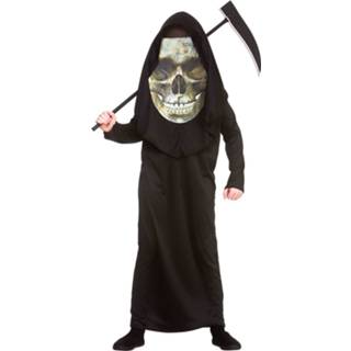 👉 Active kinderen Grimreaper kostuum Vincent met mega schedel masker 5055294866653
