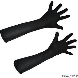 👉 Handschoenen zwarte active Mooie lange 43cm 8712364603866