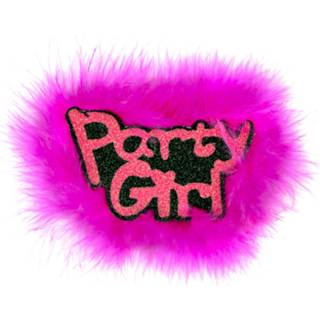 Broche active meisjes Carnavalsartikelen: Party girl 8003558884209