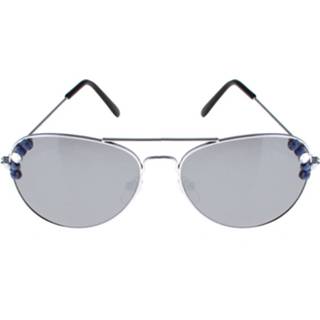 👉 Pilotenbril active Leuke piloten bril spiegelglas met steentjes 8712364801248