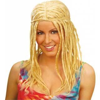 👉 Pruik active mannen vrouwen Blonde dreadlocks voor heren en dames 8003558633364