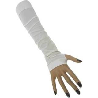 Armwarmers witte active armwarmer of super lange handschoen 8713647122197