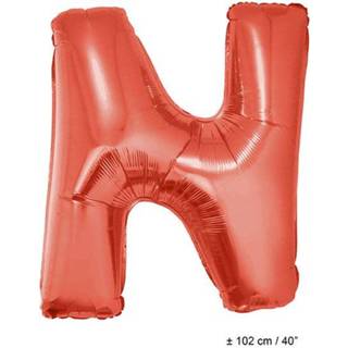 👉 Folie rood active Grote ballon letter N 8712364850932