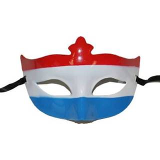 👉 Oogmasker rood wit blauw PVC active Mooi in de kleuren en 8712364618068