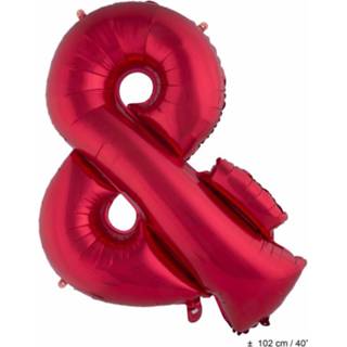 👉 Folie rood active Grote ballon&-teken 8712364851441