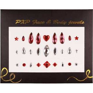 👉 Rood zilver active Mooi plakjuwelen in de kleuren 8713647182238