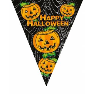 👉 Vlaggenlijn active Halloween met pompoentjes 8712364543377