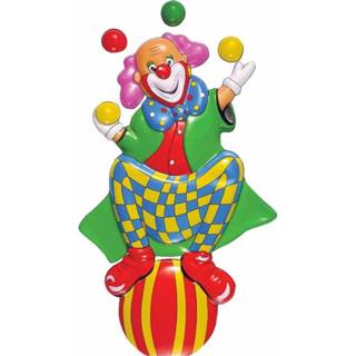👉 Active Decoratieve clown op ballon als wandversiering 8003558553006