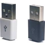 👉 10 pcs/lot Male Type A 4Pin Square USB Connectors Plastic Shell USB Connector Flat Port Jack Tail Plug Sockect