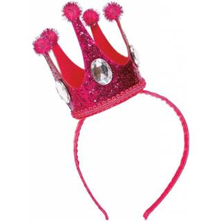 👉 Roze active Tiara met mini kroontje in de kleur 8003558070626