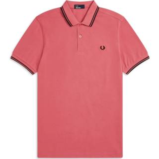 👉 S m l mannen Fred Perry Twin Tipped Polo Heren 5034605347715 5034605347722 5034605347739