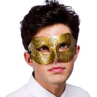 👉 Oogmasker goud active Mooi Venetiaans Rome in de kleur antiek 5055294898173