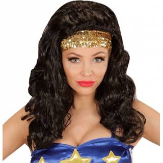 👉 Pruik active Mega Mindy pruiken met haarbandje 8003558049448