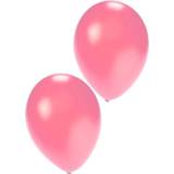 👉 Roze active Mooie kwaliteitsballon metallic per 50 mt 14 / 36 cm 8713647906964