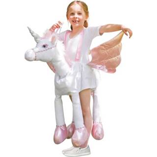 👉 Active kinderen Leuk rijdend op eenhoorn kostuum 8713647002093