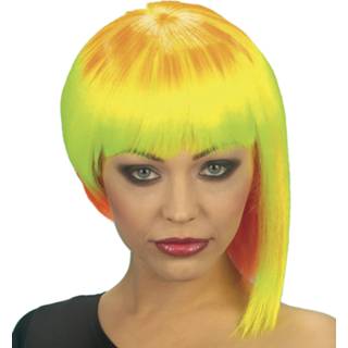 👉 Pruik active Carnavalsartikelen Mooie punk in neon 8003558063475