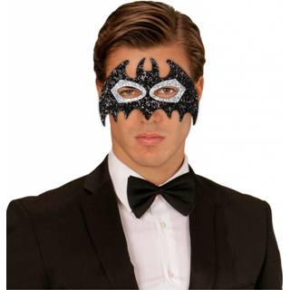👉 Zwart zilver active Mooie vleermuis maskertje in met voor party's 8003558041350