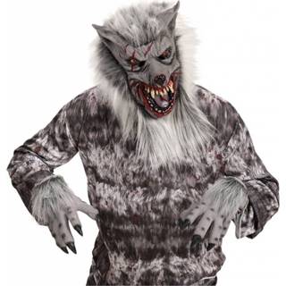 👉 Active Eng weerwolf masker met veel haar 8003558965786