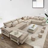 👉 Sofa Living room furniture modern fabric European sectional set 1901