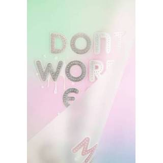 👉 Schrift One Size GeenKleur Pretty Paradise A4 PP-omslag 8717399907316