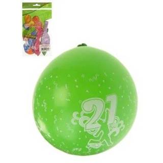 👉 Ballon active Ballonnen met de 21e verjaardag 8713647906216