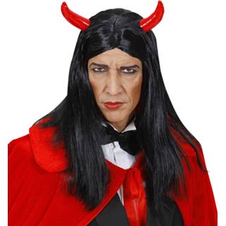 👉 Pruik active Carnavalspruik: Duivelse voor Halloween 8003558005741