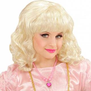 👉 Pruik active meisjes Mooie blonde prinsessen voor 8003558749669