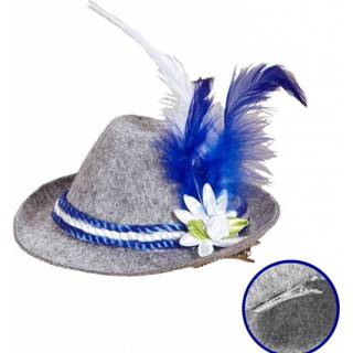 👉 Mini hoedje blauwe active hoedjes voor oktoberfeesten 8003558957095