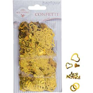 Tafel goud active Mooie confetti decoratie in 8712364852011