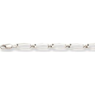 👉 Schakel armband zilveren zilver vrouwen active karabijnslot closed for ever schakelarmband best basics - tussenoog 5mm 104.1831.19 8712121603337