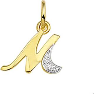👉 Bedel diamant geelgoud goud vrouwen active m TFT Letter 0.01ct H P1 8718834221752