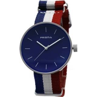 👉 Blauwe One Size no color Prisma Unisex-horloge P.1246.36WG wijzerplaat 8716667160309