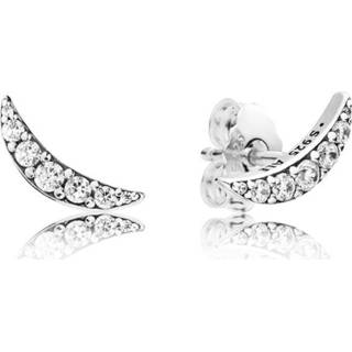 👉 Oorbel zilver One Size no color Pandora 297569CZ Oorbellen Lunar Light 5700302695465
