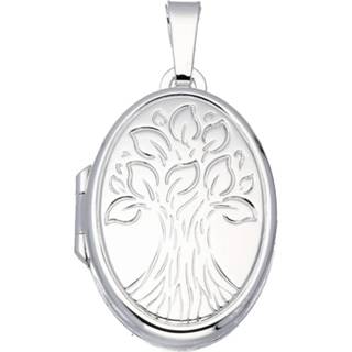 👉 Hanger zilveren zilver ovaal vrouwen active medaillon Best Basics 'Tree of life' 17 x 25 mm 145.0068.00 8712121608271