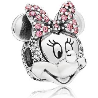 👉 Zilver One Size no color Pandora 797496CZS Disney Clip-Stopper Minnie's Portrait 5700302692556