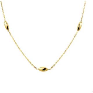 👉 Hals ketting geelgoud active glanzend vrouwen goudkleurig TFT Collier 1,2 mm 43-45 cm 8718834502417