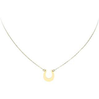 👉 Glow Gouden Collier Met Hanger - Hoefijzer 40+3cm  202.2065.43