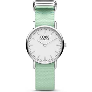 👉 Horloge groen One Size no color CO88 Collection 8CW-10045 - nato band mint ø 26 mm 8719743156173