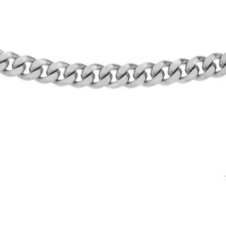 Halsketting staal One Size no color zilverkleurig TFT Collier Gourmet 8 mm breed 50 cm lang 8718834456741