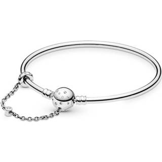 👉 Armband zilver bolsluiting rond bangle active vrouwen Pandora 597846CZ Limited Edition True Uniqueness 21 cm 5700302762099