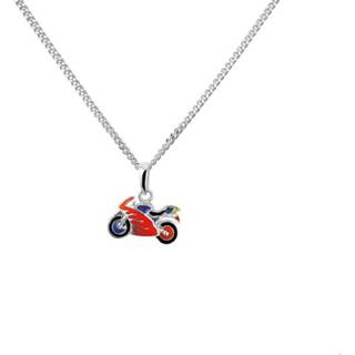 👉 Zilveren zilver gerhodineerd glanzend active unisex blauw TFT Ketting Motor 1,4 mm 36 + 4 cm 8718834503445