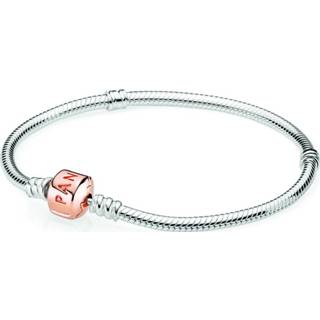 👉 Armband rose zilver One Size no color Pandora 580702 met rosékleurige sluiting 18 cm 5700302276572