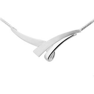 👉 Tussen stuk zilver zilveren mat glanzend active vrouwen zilverkleurig TFT Ketting Tussenstuk Poli/mat 1,9 mm 42 + 3 cm 8718834065509