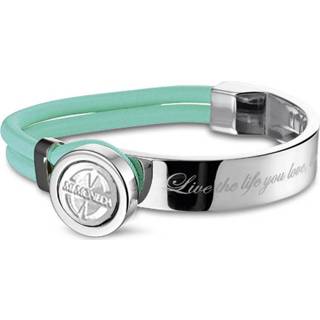 👉 Armband steel staal silverplated vrouwen active Mi Moneda BRA-VER-15-48-19 Verano stainless Mint 8719116000959
