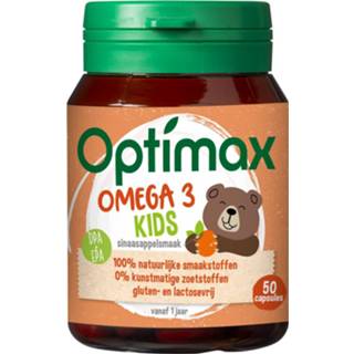 Gezondheid kinderen Optimax Kids Omega 3 Kauwcapsules 8711878030137