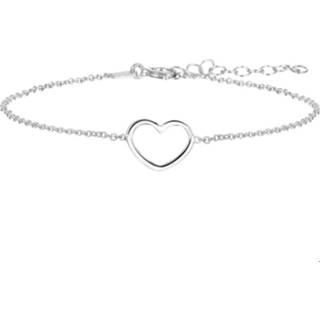 👉 Armband One Size no color TFT Zilver Hart 1,3 mm 16 + 3 cm 8718834484775